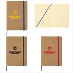 SH6101 5 X 7 Eco-Inspired Strap Notebook With Custom Imprint